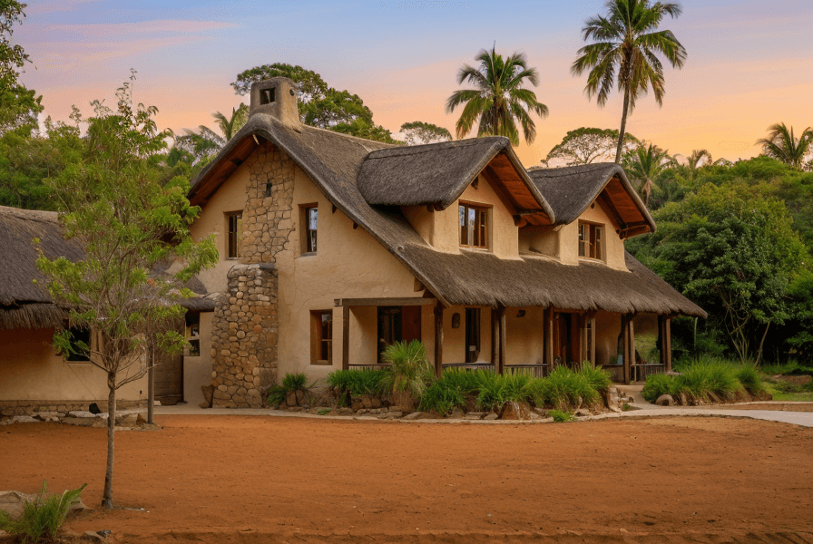 Afrikanische Lehmhütte preview